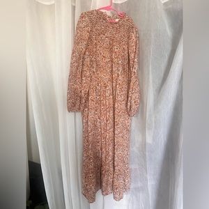 floral maxi dress